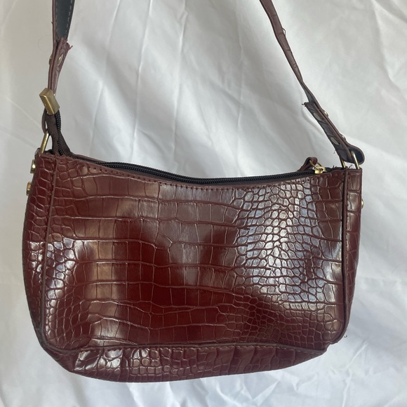 Burgundy Shoulder Bag - Picture 2 of 2